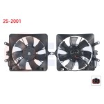 VEKA Fan Motoru - Klima Radyatoru Honda Jazz II (GD) 1.4i Davlumbazli 2002-2008 - Kod 25-2001 - OEM 38611-P3G-003