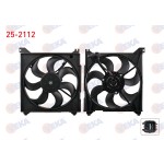 VEKA Fan Motoru - SU Radyatoru Hyundai Sonata IV 2.0i Davlumbazli 2001-2004 - Kod 25-2112 - OEM 23350-38000