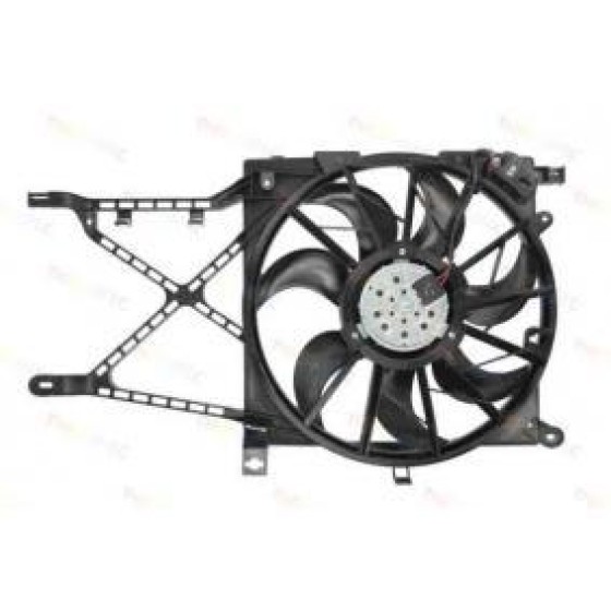 VEKA Fan Motoru - (Su+klima) Davlumbazli Tekli Fan (3 Fisli) Opel Astra H 1.4i (Z14XEP) AC+ / - 2004-2010 - Kod 25-3215 - OEM 1314556 ürün görseli