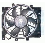 VEKA Fan Motoru - Klima Radyatoru (Itmeli) Davlumbazli Tek Fan Opel Astra H 1.3 CDTI (Z13DTH) 2006-2010 - Kod 25-3216 - OEM 1314555