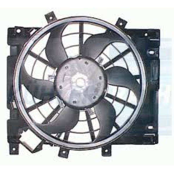 VEKA Fan Motoru - Klima Radyatoru (Itmeli) Davlumbazli Tek Fan Opel Astra H 1.3 CDTI (Z13DTH) 2006-2010 - Kod 25-3216 - OEM 1314555