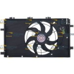VEKA Fan Motoru - (Su+klima) Davlumbazli Rezistansli Tekli Fan 383mm 300w Opel Insignia 1.6 (A16XER) 2008 - Kod 25-3222 - OEM 1314359