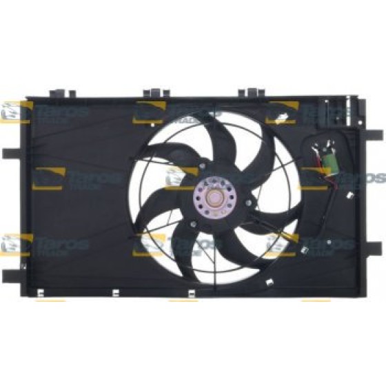 VEKA Fan Motoru - (Su+klima) Davlumbazli Rezistansli Tekli Fan 383mm 300w Opel Insignia 1.6 (A16XER) 2008 - Kod 25-3222 - OEM 1314359 ürün görseli