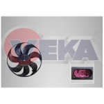 VEKA Fan Motoru - Golf4-volkswagen Bora-a3-seat Toledo Akl-bfq-agu-agn-bcb-agr 1, 6-1, 8-1, 9 Audi TDI Sol (8ew 009 (345 Mm) - Kod 25-4409 - OEM 1J0959455F