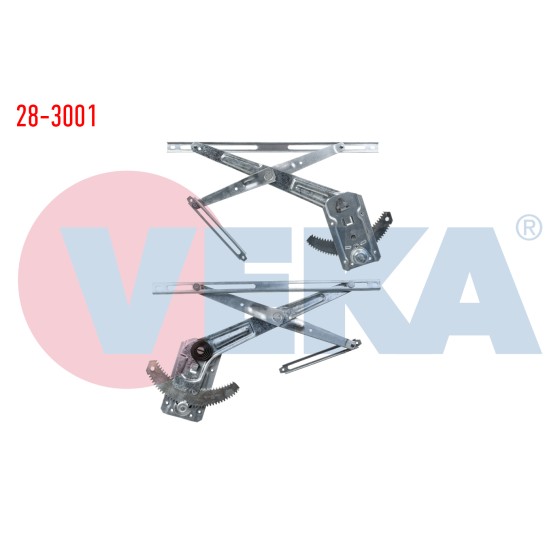 VEKA Cam Krikosu Manuel Sag ON Mitsubishi L 200 2.5 D 1996-2007 - Kod 28-3001 - OEM MB-422172 ürün görseli