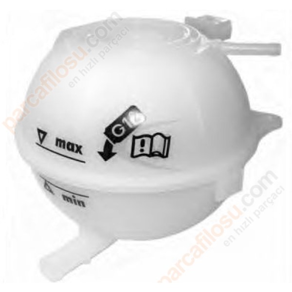 MONARCA Radyatör - Yedek SU Deposu Crafter (Müşürlü) - Kod 2E0121407_MON - OEM 2E0121407