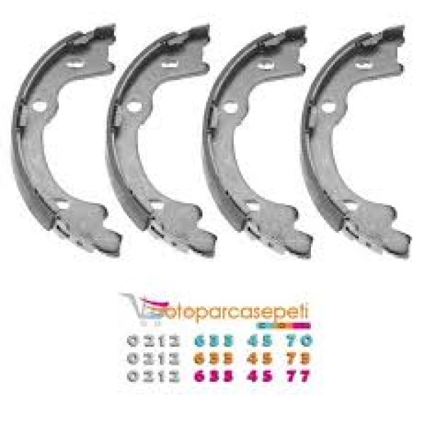 BSG Fren Balatası - EL Fren Balatasi Lt35-mercedes-benz Sprinter-crafter 2007 - OEM 2E0698525