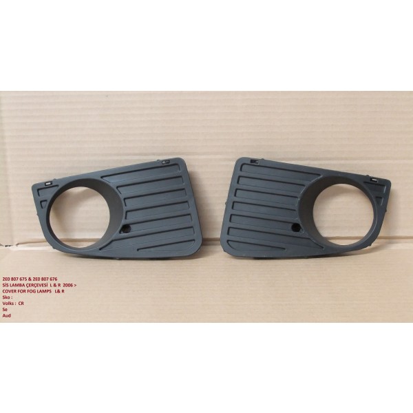İthal Far - Sis Far Çerçevesi Sissiz Sol Crafter 2006 - > - OEM 2E0807675
