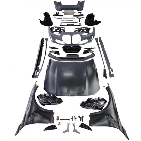 WENDER Çamurluk - Komple Body Kit F32 F34 F36 [Donusum => G82] 2b2-çıkış, Mrşp-li, Panj-lu, Egz.uçlu, Kaput / Çamurluk, Farlar - / / / M4 - OEM 322200