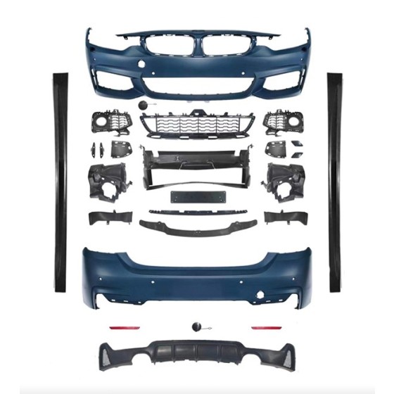 WENDER Body Kit F36+lci F.yık-lı, Pdcli:ön / Arka, 0-0-çıkış, Mrşp-li -M-tech - OEM 362101 ürün görseli