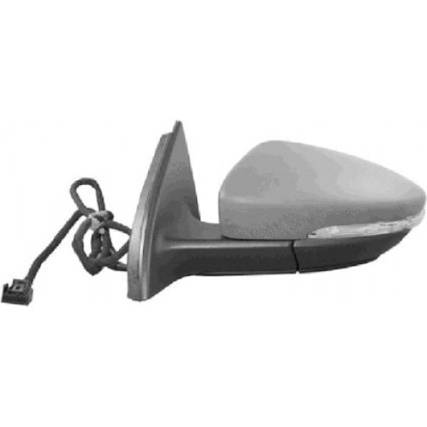WISCO Diş Dikiz Aynasi Sağ Volkswagen Passat Katlanir Isitmali Sinyalli 2010 -> - OEM 3AA857508