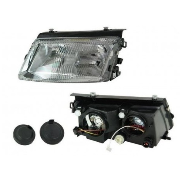 Far - Komple Sol Sisli Şeffaf Volkswagen Passat 97-00 - Kod 3B0941017M_DPA - OEM 3B0941017M