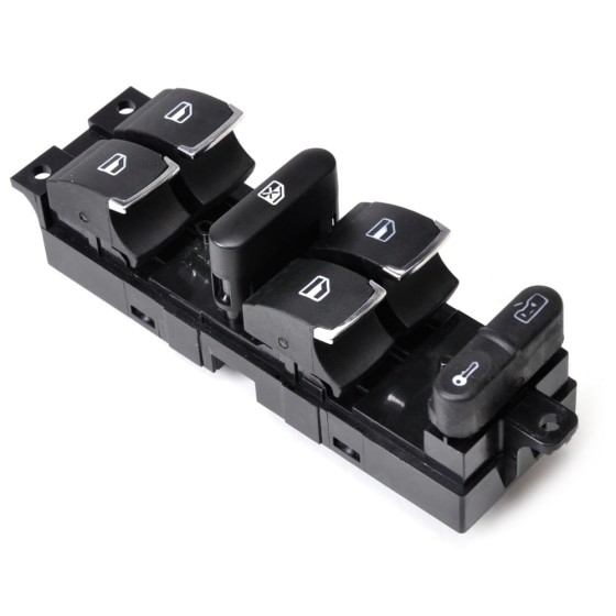 Cam Açma Anahtari 4lü+kapi Kilitli Krom Volkswagen Passat-volkswagen Golf 4 -Volkswagen Bora - Kod 3BD959857 - OEM 1J4959857D ürün görseli