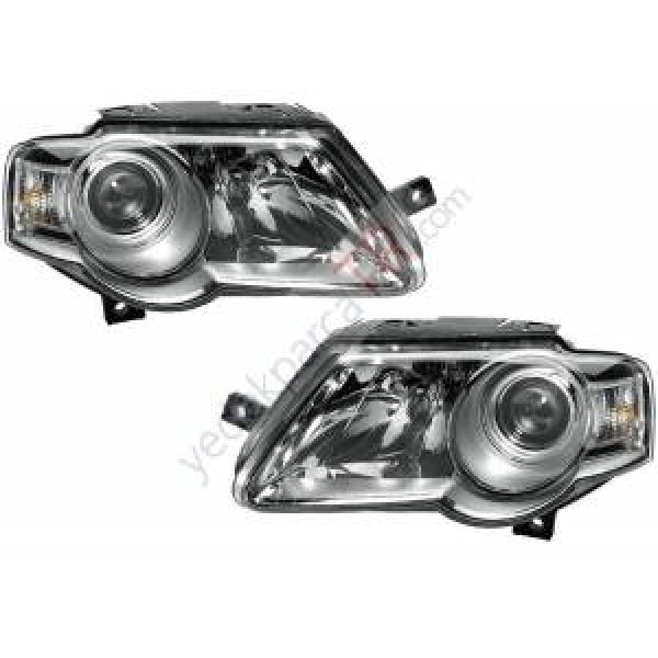 WISCO Far - Lambasi Komple Volkswagen Passat Sol (Sinyalli) 2006 -> - Kod 3C0941006M - OEM 3C0941006J