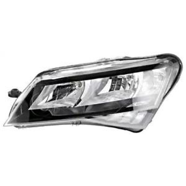 WISCO Sağ Far - Super B 2015> Skoda Bi-xenon Ledli - Kod 3V1941018A-WSC - OEM 3V1941016