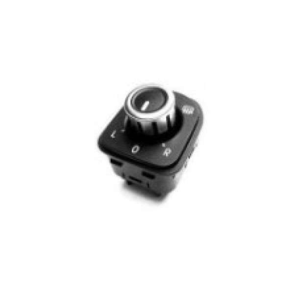 İthal Ayna - Ayar Düğmesi Isitmali Volkswagen GOLF6 09>13-12>17 - Kod 400149 - OEM 5K0959565B