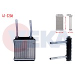VEKA Kalorifer Radyatoru Mekanik Opel Vectra A 1.4 Borulu 1988-1995 - Kod 41-3206 - OEM 1806116