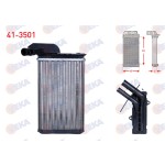 VEKA Kalorifer Radyatoru Mekanik Renault R19 1.4 1988-2001 - Kod 41-3501 - OEM 7701033457
