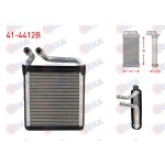 VEKA Kalorifer Radyatoru Brazing (4mm Fin) Volkswagen Golf V (1k1) 1.6 FSI 2003-2009 - Kod 41-4412B - OEM 3C0819031