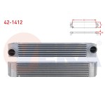 VEKA Turbo Radyatoru (Intercooler) Bmw 5 Serisi (E60) 520 D - 525 D - 530 D 2003-2010 - Kod 42-1412 - OEM 17517787446