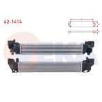 VEKA Turbo Radyatoru (Intercooler) Bmw 1 Serisi (F40) 118 I 2019- / 2 Serisi (F45) 218 I 2014- / X1 - X2 1.8i 2014- / Mini Cooper 1.5 A-t 2013- / Clubman - Cou - Kod 42-1414 - OEM 17517617597