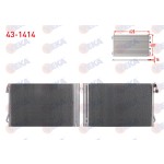 VEKA Bmw Klima Radyatoru 1 Serisi (E87) 116 I 2003-2012 - Kod 43-1414 - OEM 64509169772