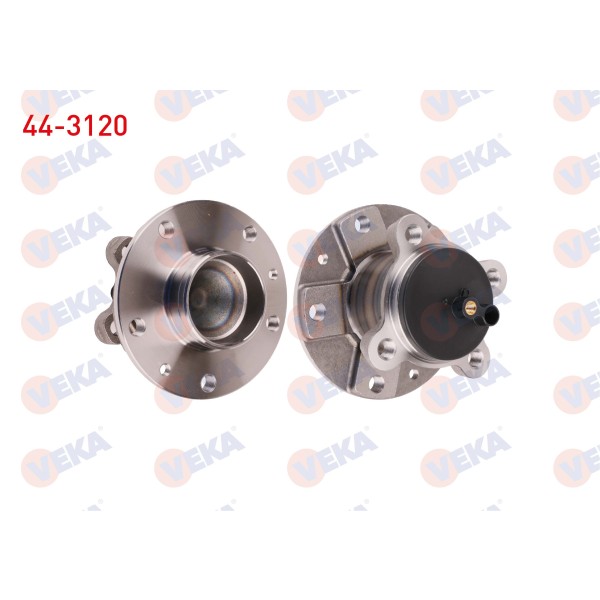 VEKA Porya Sol-sag Arka Rulmanli Kampanali Fren Icin 5 Bjn Renault Captur II 2020- / Renault Megane IV 2016- / Nissan Juke II 2020 - Kod 44-3120 - OEM 432105784R