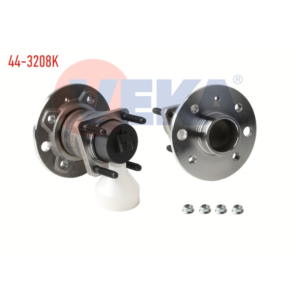 VEKA Porya Sol-sag Arka Rulmanli Opel Vectra B 1.6i 4 Bijon Kit ABS Sensorlu 1995-2003 - Kod 44-3208K - OEM 1604003