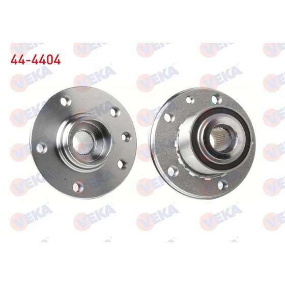 VEKA Porya Sol-sag On-arka Rulmanli Volkswagen Transporter V (7ha, 7hh, 7ea, 7eh) 1.9 Audi TDI 5 Bijon ABS Sensorlu 2003-2011 - Kod 44-4404 - OEM 7H0401611D ürün görseli