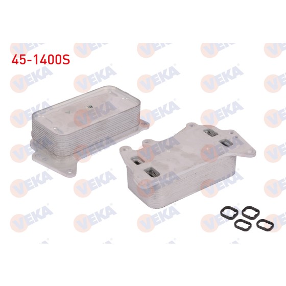 VEKA Yağ Soğutucu Radyatörü Lci-f31-f31 Lci-f34 GT - Lci-f11 Lci-x1 E84-x3 F25-x5 F15 - Kod 45-1400S - OEM 11428507627 ürün görseli