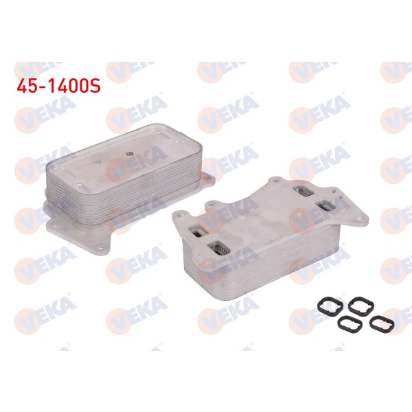 VEKA Yağ Soğutucu Radyatörü Lci-f31-f31 Lci-f34 GT - Lci-f11 Lci-x1 E84-x3 F25-x5 F15 - Kod 45-1400S - OEM 11428507627