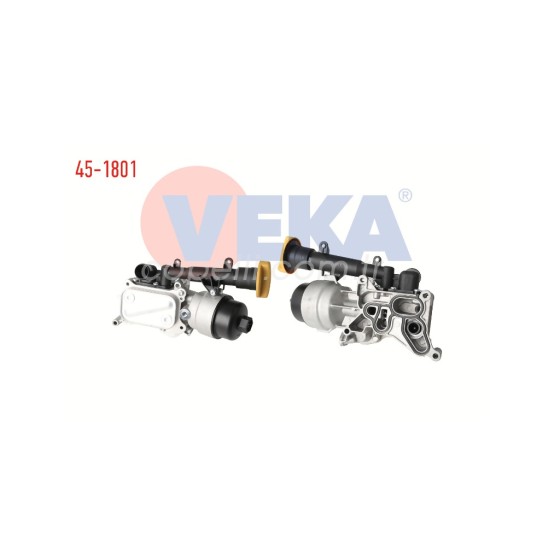 VEKA Yag Sogutucusu Komple Ince Tip Fiat Linea (323) 1.3 Mjt 70hp - -55189538 - Kod 45-1801 - OEM 2007-55238294 ürün görseli