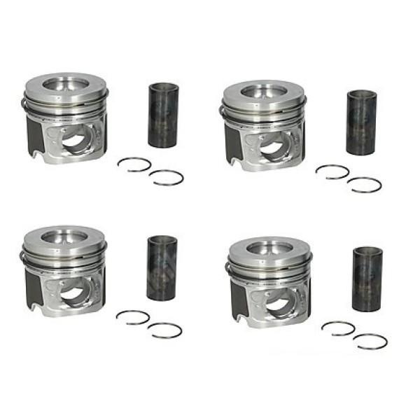 Yenmak Piston - Takim Bmw 84.00mm N47N 87.70257std - Kod 4616,000-09 - OEM 11257810755