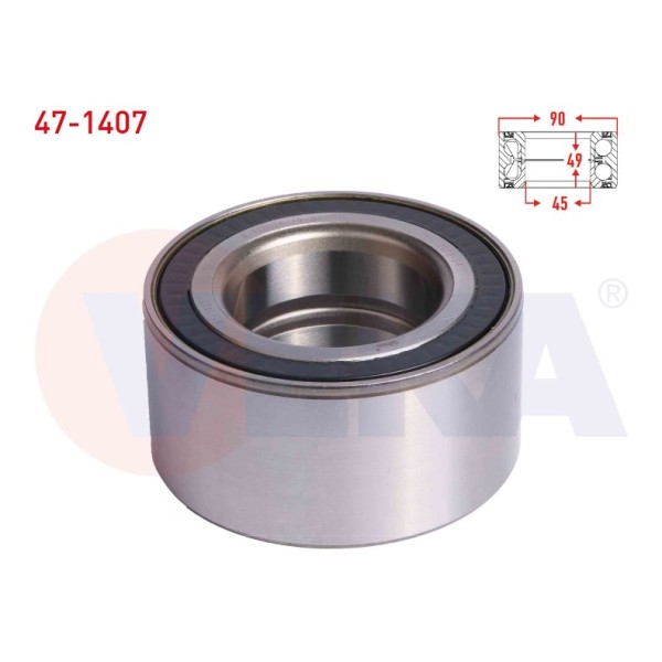 VEKA ON Tekerlek Rulmani Absli Sol-sag Bmw 3 Serisi (E90) 320 D Xdrive 2005-2011 - Kod 47-1407 - OEM 31203450600