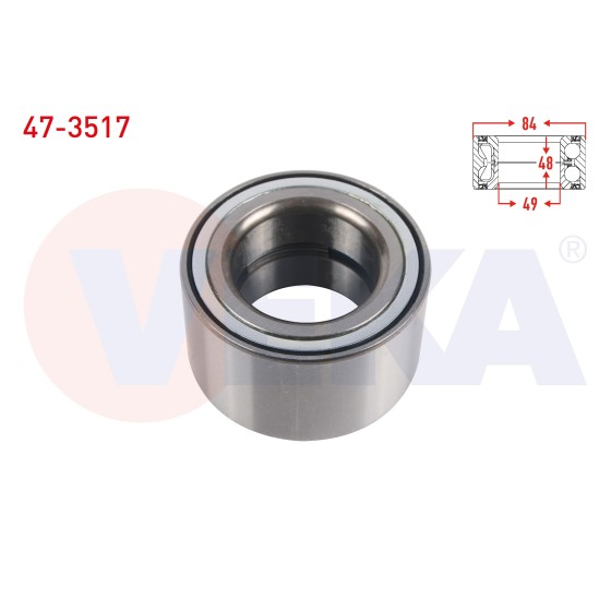 VEKA ON Tekerlek Rulmani Sol-sag Master II 98-10 / Movano A 01-10 / Transit T15 94-00 / Ducato 02-06 / Daily Iii 99-06 / LT35 96-06 / Mercedes-benz Sprinter 96-06 - Kod 47-3517 - OEM ürün görseli