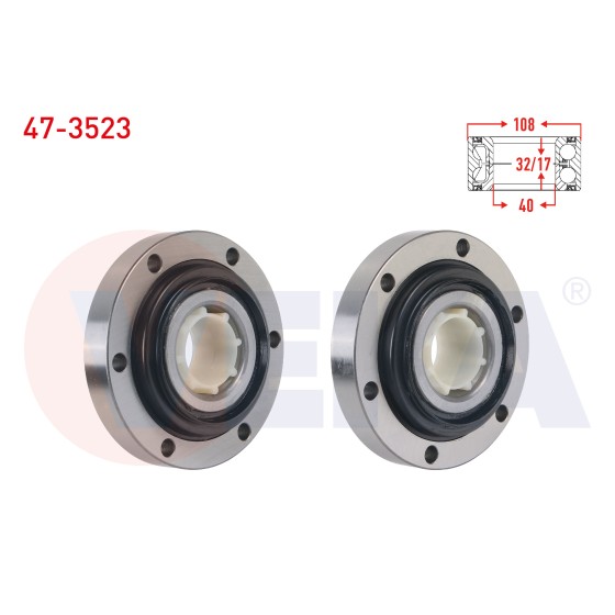 VEKA ON Tekerlek Rulmani Sol-sag Renault 21 Concorde 2.0 1986-1993 - Kod 47-3523 - OEM 7701462020 ürün görseli