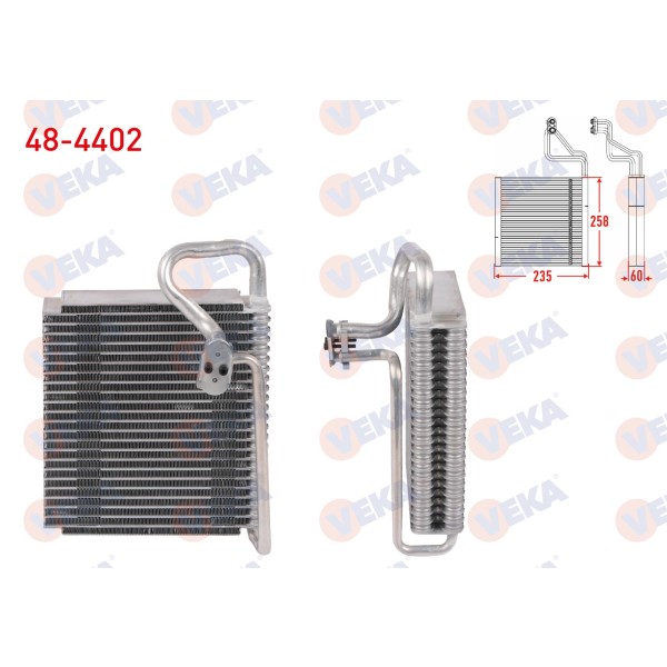 VEKA Klima Evaporatoru Borulu Crafter 2006-2016 / Mercedes-benz Sprinter 906 - Kod 48-4402 - OEM 2E0820091B