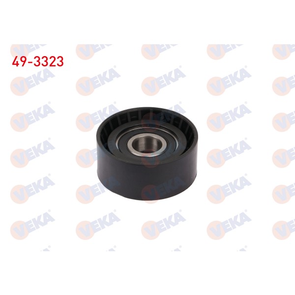 VEKA Motor Kayışı - Gergi Rulmani Plastik 60x25 Peugeot 206 1.4 1.6 16V 2000- / Peugeot Bipper 1.4 2008- / Peugeot Partner 1.4 1.6 16V 1996-2015 / Fiat Fiorino 1.4 2007 - Kod 49-3323 - OEM