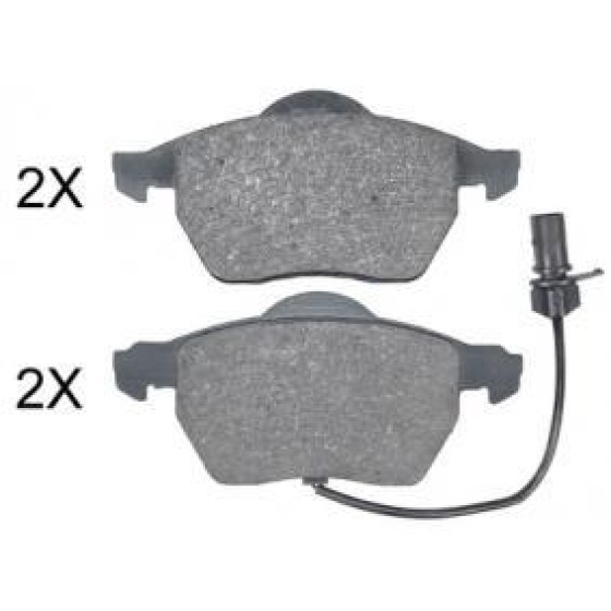 İthal Fren Balata ON Volkswagen Passat A4 96 - Kod 4B0698151N-WISCO - OEM 4B0698151N ürün görseli