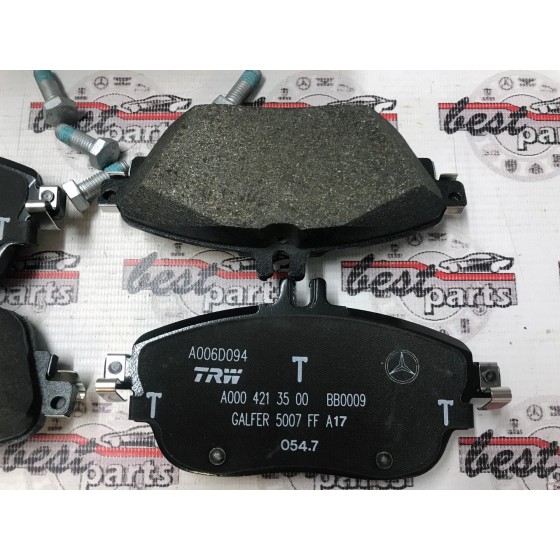 Ön Fren Balatası - Spor Tip - Kod 4U.22044MR - OEM A0004203002 ürün görseli