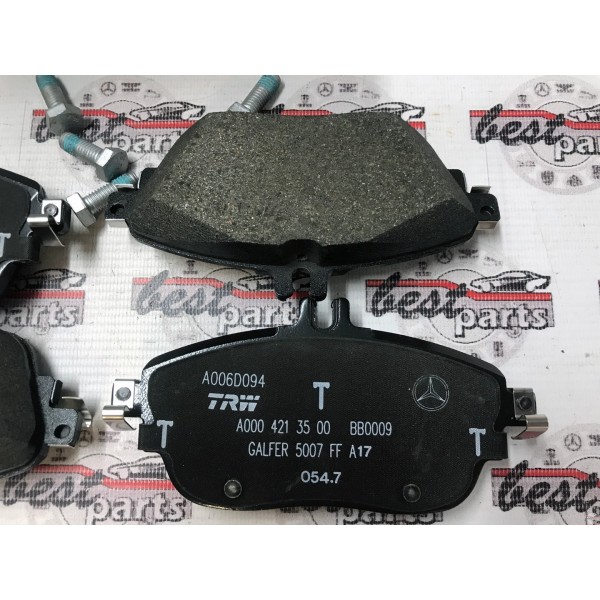 Ön Fren Balatası - Spor Tip - Kod 4U.22044MR - OEM A0004203002