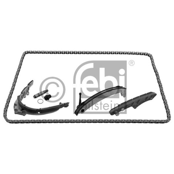 Eksantrik Parçası - Gergi Seti 2xzincir+3kizak+3ger Takim Vanosuz M62 - Kod 4U.44019BW - OEM 11311741746