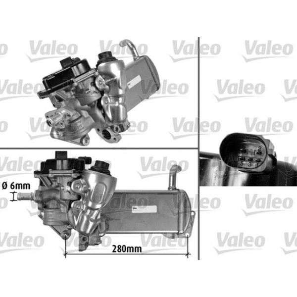 EGR - Valfi Caca-cdba-cjca A4-q5-volkswagen Amarok 2.0TDİ - Kod 4U.45852VV - OEM 03L131512AR