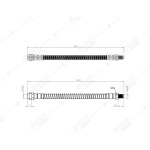 BLUEMAX Arka Fren Hortumu - Merc. E Serie -C219 02 - 09 - Kod 50-0130 - OEM 2114200548