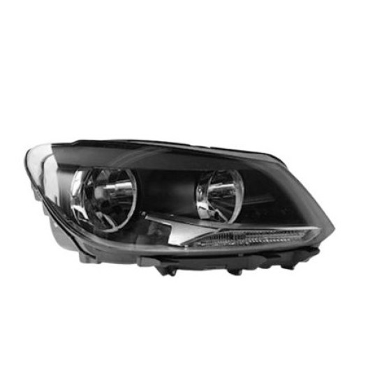 İthal Sağ Far - Volkswagen Caddy / Volkswagen Touran 11-15 Motorlu Alttan Sinyalli - Kod 514414 - OEM 1T1941006G ürün görseli