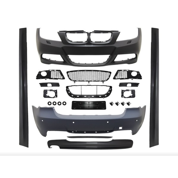 WENDER Body Kit E90 F.yık-lı, Pdcli:arka, 00-çıkış, Mrşp-li -M-tech - OEM 51950409695