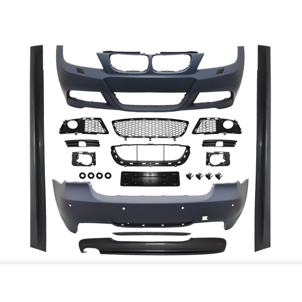 WENDER Body Kit E90-lci F.yık-lı, Pdcli:arka, 0-0-çıkış, Mrşp-li -M-tech - OEM 51952147161