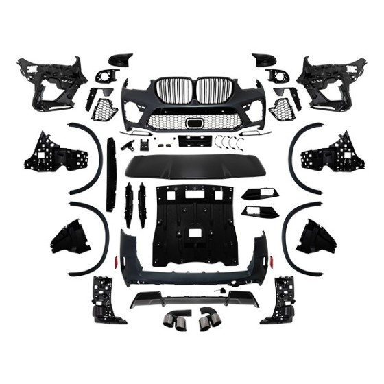 WENDER Ayna - Body Kit X5:g05 2b2-çıkış, Panj-lu, Egz.uçlu, Tavan Spoileri, Ayna Kapakları, Çamurluk Dodikleri -X5M- 2019 - OEM 52100 ürün görseli