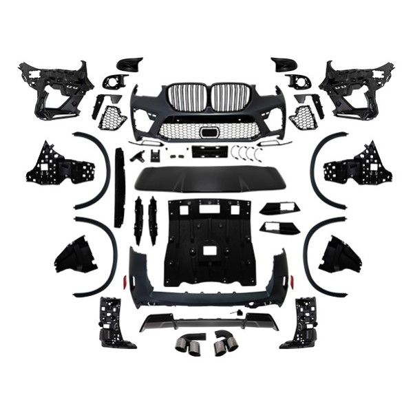 WENDER Ayna - Body Kit X5:g05 2b2-çıkış, Panj-lu, Egz.uçlu, Tavan Spoileri, Ayna Kapakları, Çamurluk Dodikleri -X5M- 2019 - OEM 52100