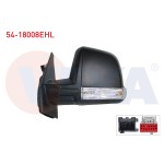 VEKA Dis Dikiz Aynasi Sol Elektrikli Isitmali Sinyalli Tek Camli Fiat Doblo (152, 263) 2010- / Opel Combo D 2012 - Kod 54-18008EHL - OEM 1426598